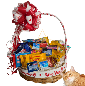 Cesta De Cafe Da Manhã 40 Itens Presente Aniversario Linda