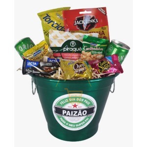 Kit Boteco com Balde de Gelo Dia Dos Pais